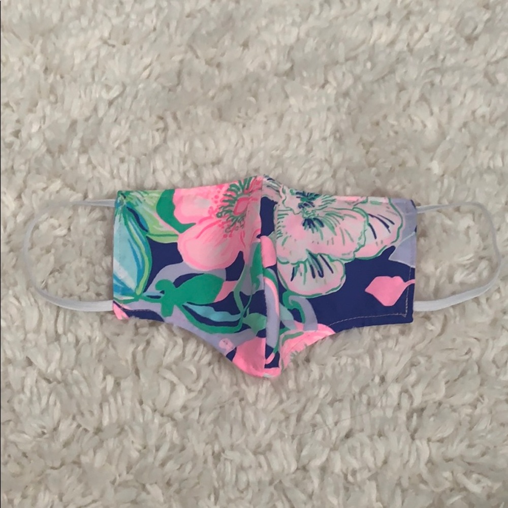 Lilly Pulitzer face mask